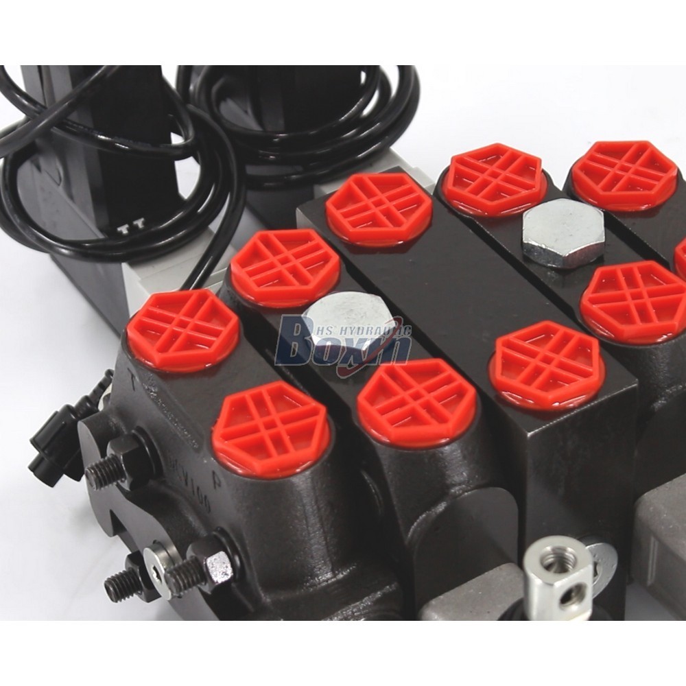 Sectional Control Valve DCV100 with Electric Motor Actuator detail image